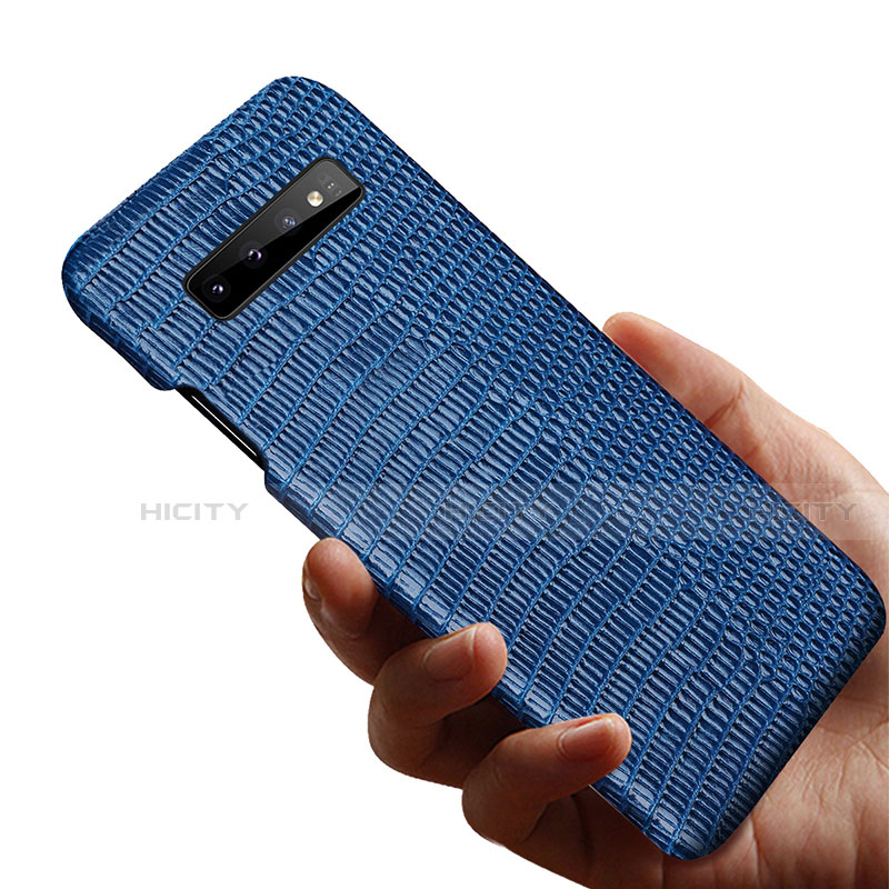 Funda Lujo Cuero Carcasa P02 para Samsung Galaxy S10e