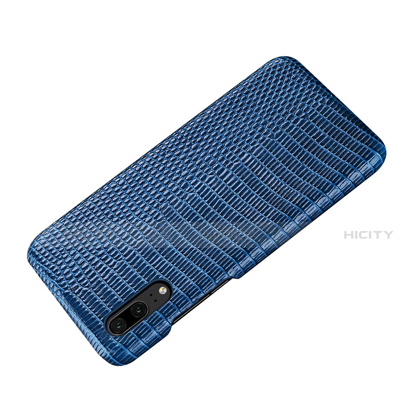 Funda Lujo Cuero Carcasa P03 para Huawei P20