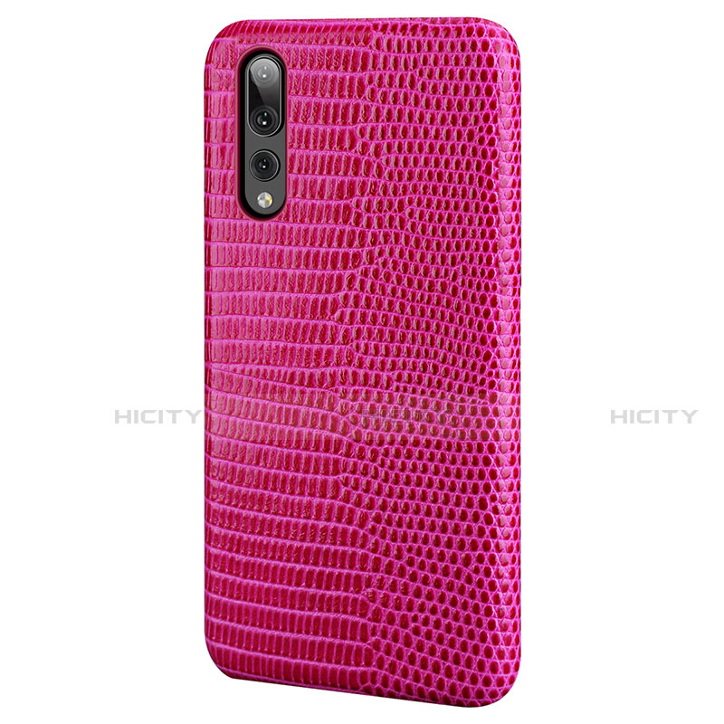 Funda Lujo Cuero Carcasa P03 para Huawei P20 Pro