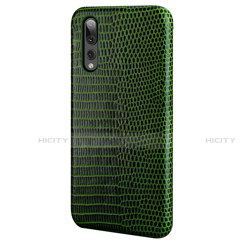 Funda Lujo Cuero Carcasa P03 para Huawei P20 Pro