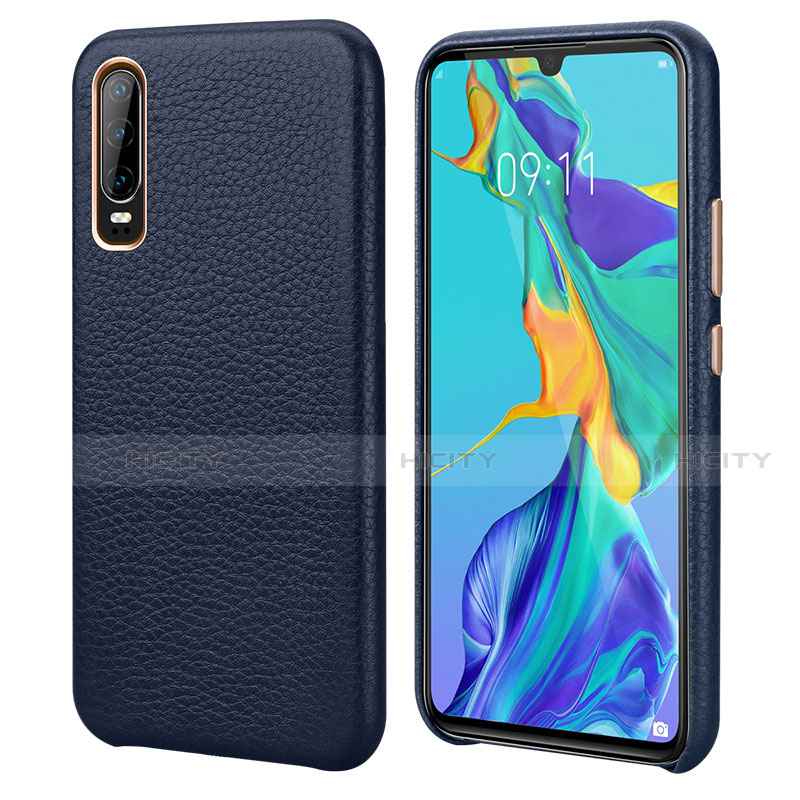 Funda Lujo Cuero Carcasa P03 para Huawei P30