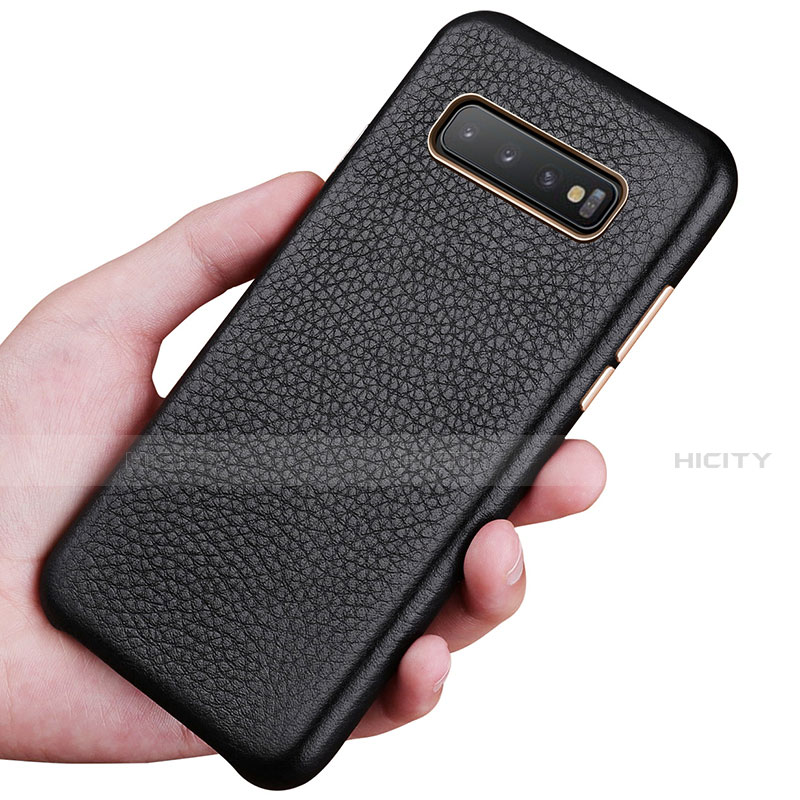 Funda Lujo Cuero Carcasa P03 para Samsung Galaxy S10 Plus