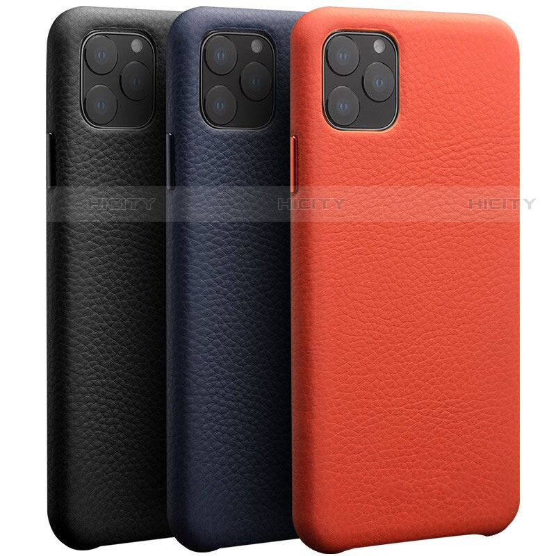 Funda Lujo Cuero Carcasa para Apple iPhone 11 Pro