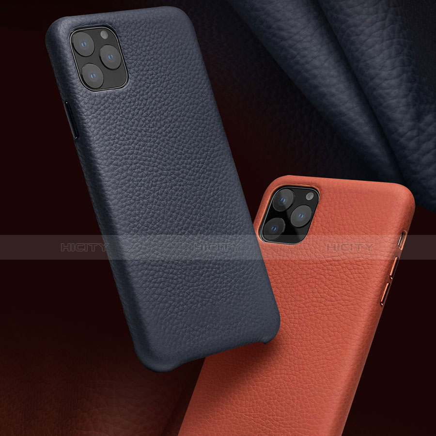 Funda Lujo Cuero Carcasa para Apple iPhone 11 Pro