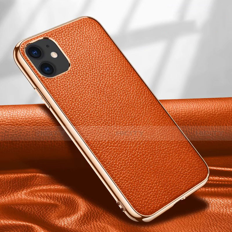 Funda Lujo Cuero Carcasa para Apple iPhone 12