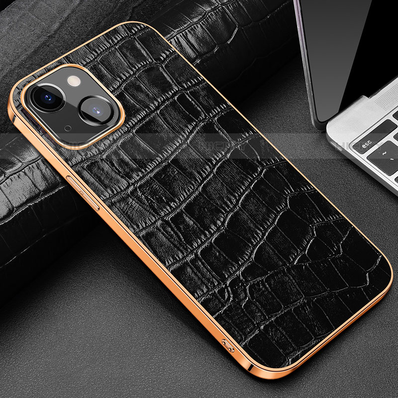 Funda Lujo Cuero Carcasa para Apple iPhone 13