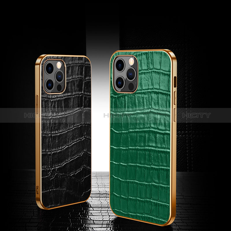 Funda Lujo Cuero Carcasa para Apple iPhone 14 Pro