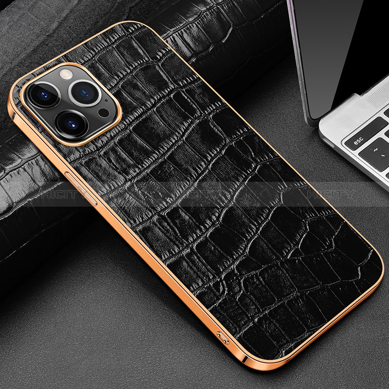 Funda Lujo Cuero Carcasa para Apple iPhone 14 Pro