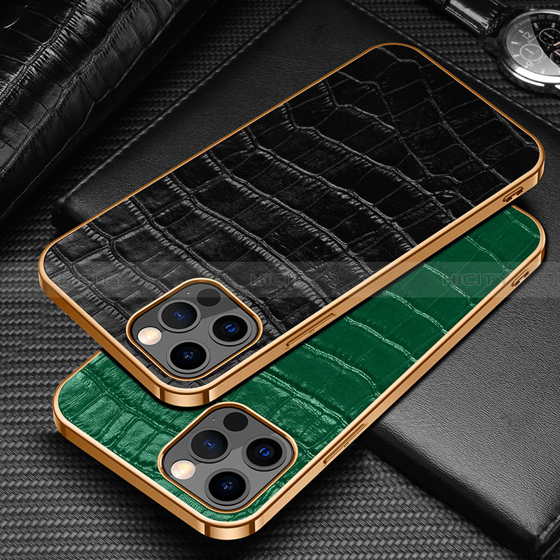 Funda Lujo Cuero Carcasa para Apple iPhone 14 Pro