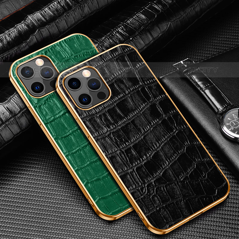 Funda Lujo Cuero Carcasa para Apple iPhone 16 Pro