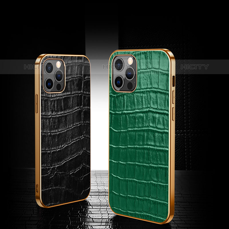 Funda Lujo Cuero Carcasa para Apple iPhone 16 Pro