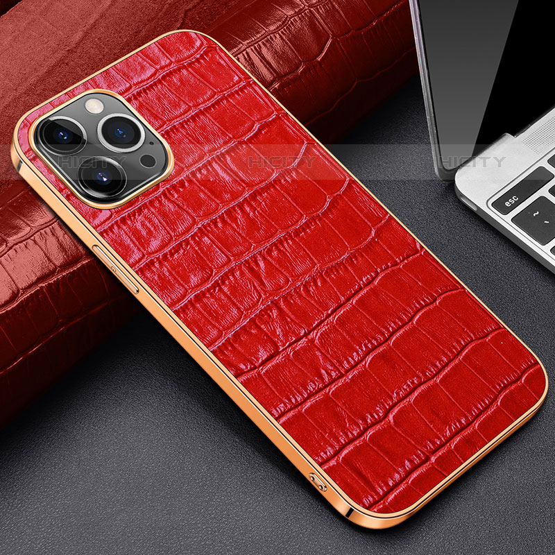 Funda Lujo Cuero Carcasa para Apple iPhone 16 Pro