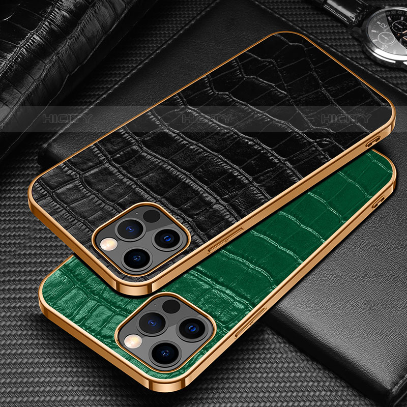 Funda Lujo Cuero Carcasa para Apple iPhone 16 Pro