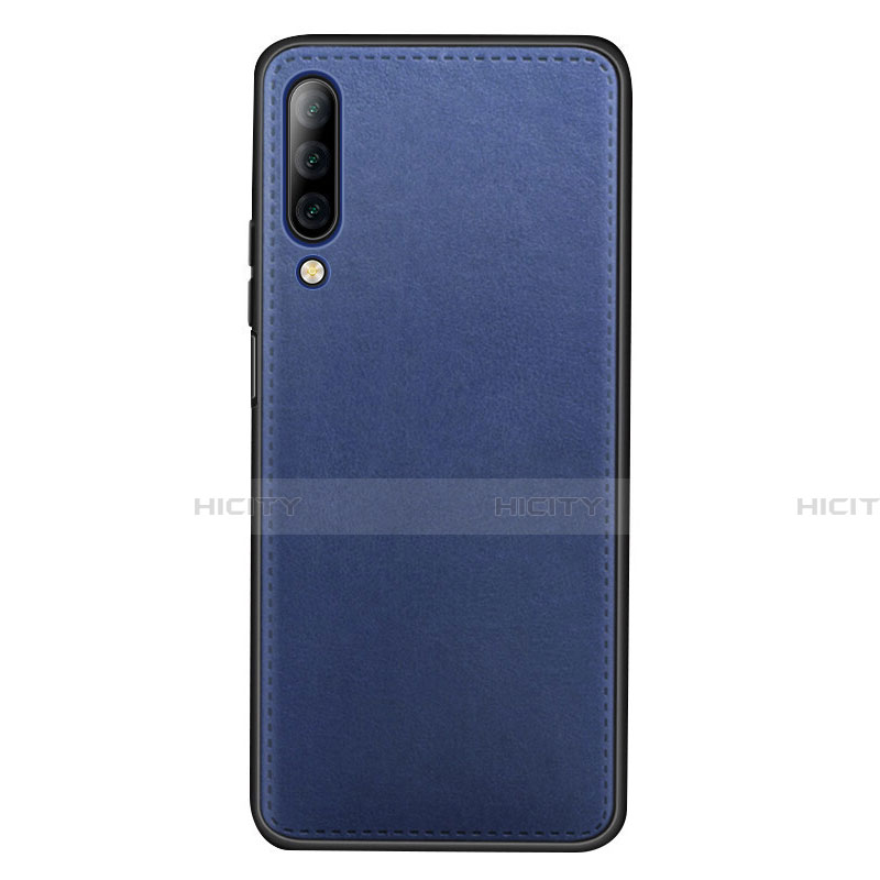 Funda Lujo Cuero Carcasa para Huawei Honor 9X Pro Azul