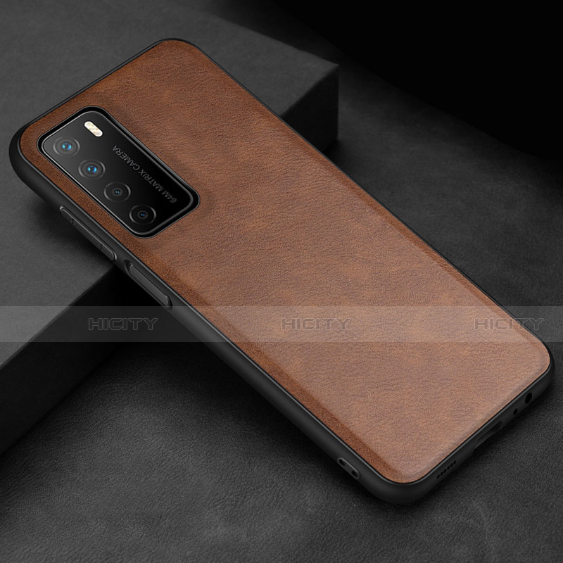 Funda Lujo Cuero Carcasa para Huawei Honor Play4 5G