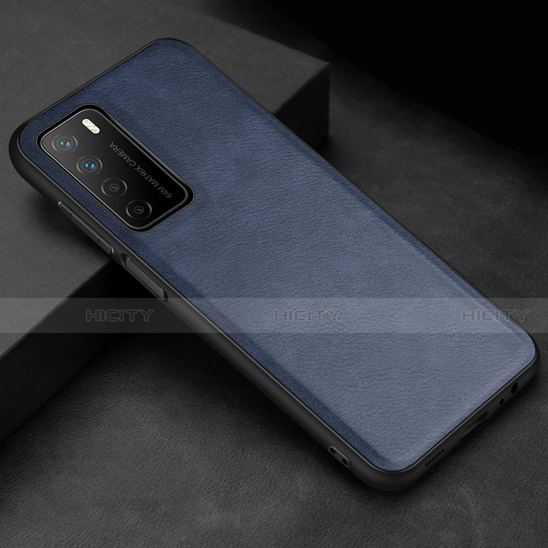 Funda Lujo Cuero Carcasa para Huawei Honor Play4 5G