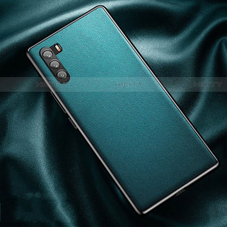 Funda Lujo Cuero Carcasa para Huawei Mate 40 Lite 5G Cian