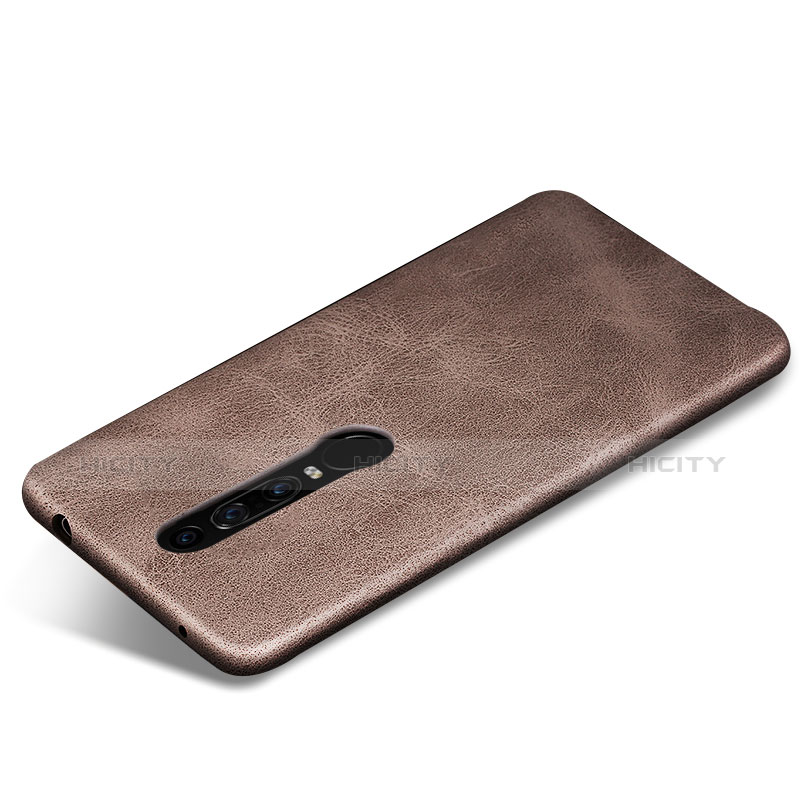 Funda Lujo Cuero Carcasa para Huawei Mate RS Marron