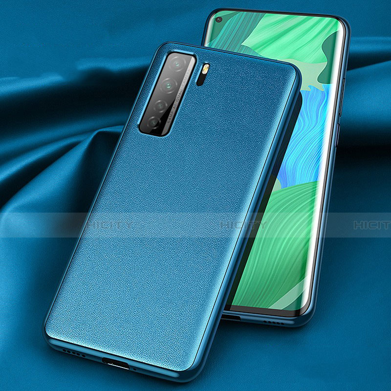 Funda Lujo Cuero Carcasa para Huawei Nova 7 SE 5G