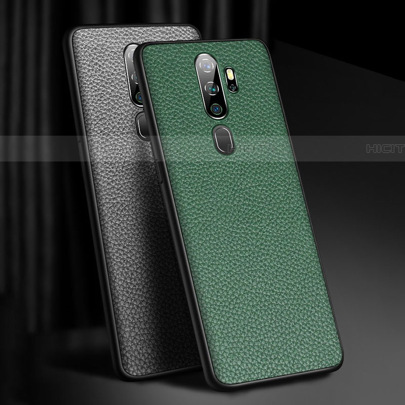 Funda Lujo Cuero Carcasa para Oppo A11