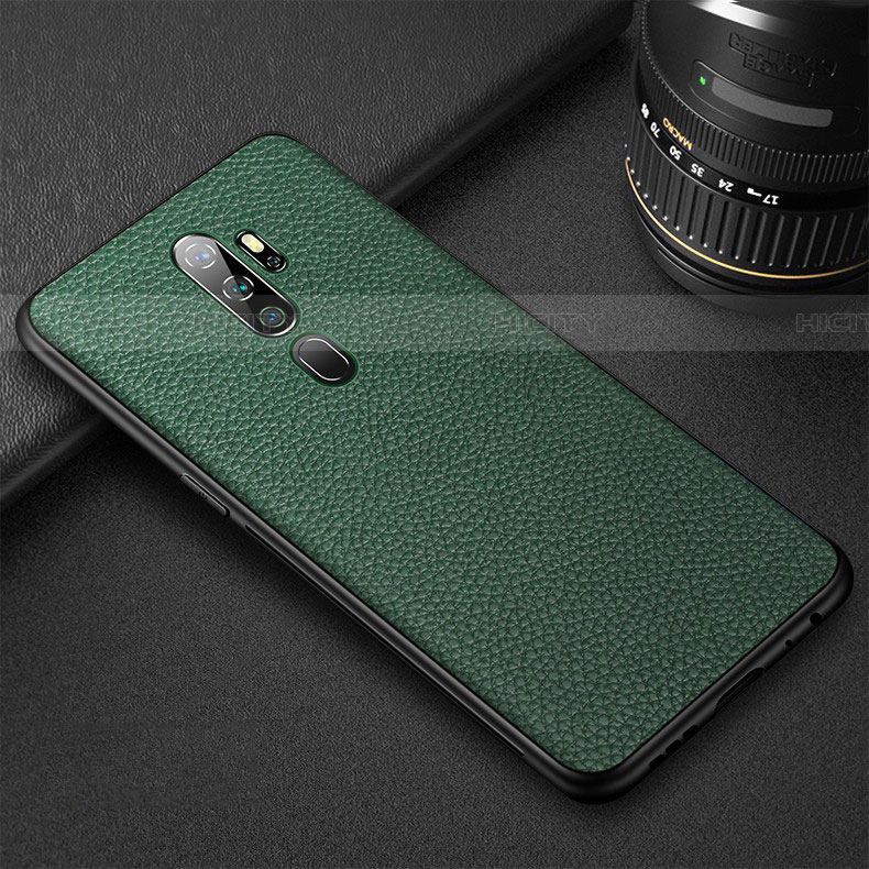 Funda Lujo Cuero Carcasa para Oppo A11