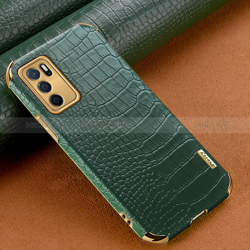 Funda Lujo Cuero Carcasa para Oppo A16