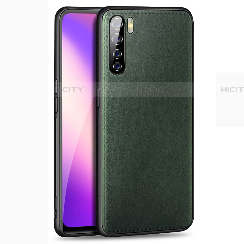 Funda Lujo Cuero Carcasa para Oppo A91