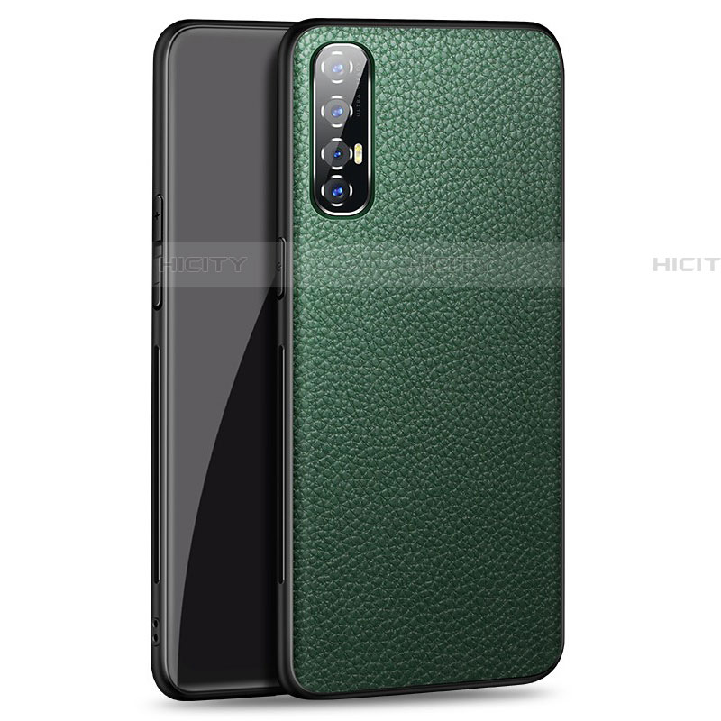 Funda Lujo Cuero Carcasa para Oppo Find X2 Neo