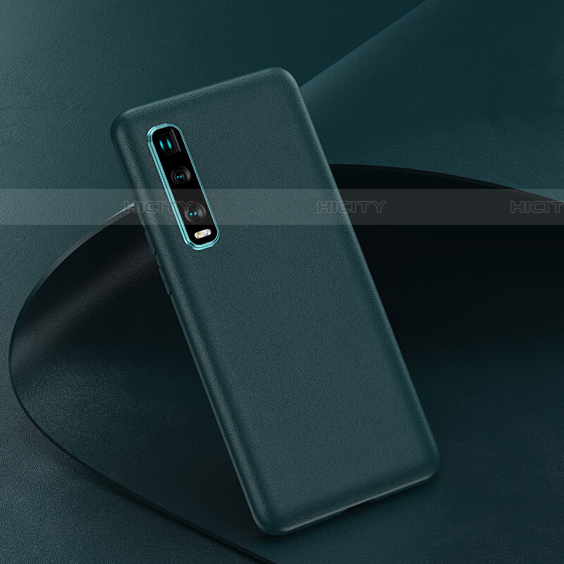 Funda Lujo Cuero Carcasa para Oppo Find X2 Pro