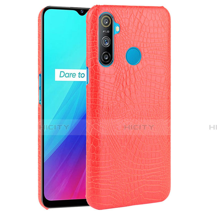 Funda Lujo Cuero Carcasa para Realme C3