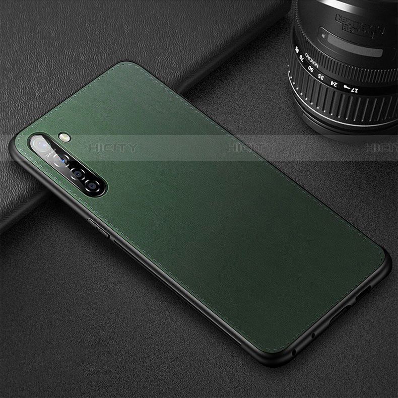 Funda Lujo Cuero Carcasa para Realme X2