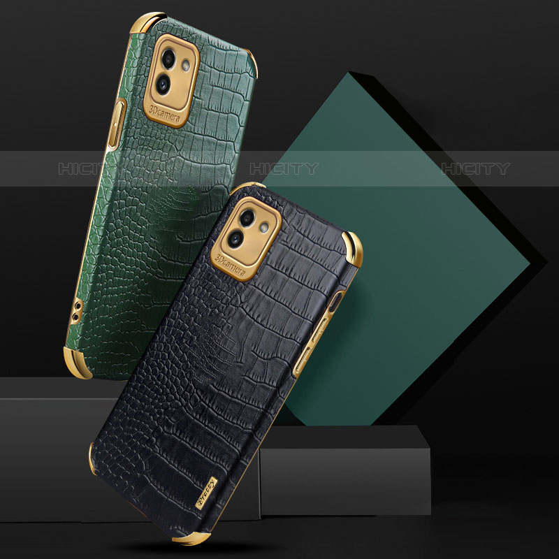 Funda Lujo Cuero Carcasa para Samsung Galaxy A03