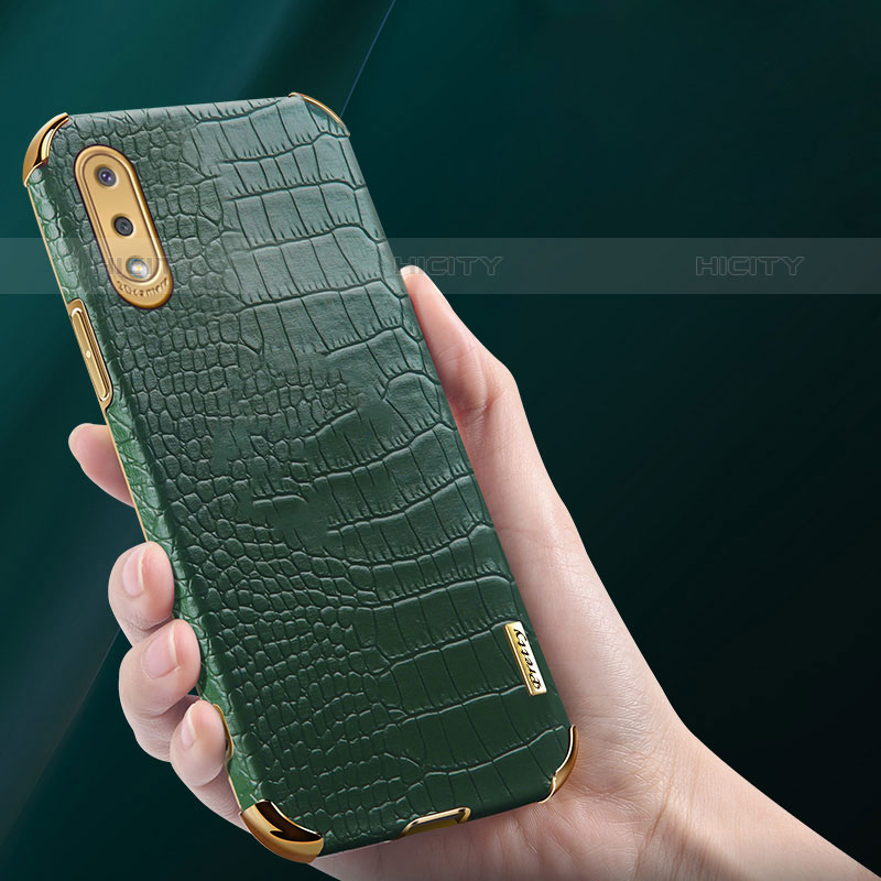 Funda Lujo Cuero Carcasa para Samsung Galaxy M02