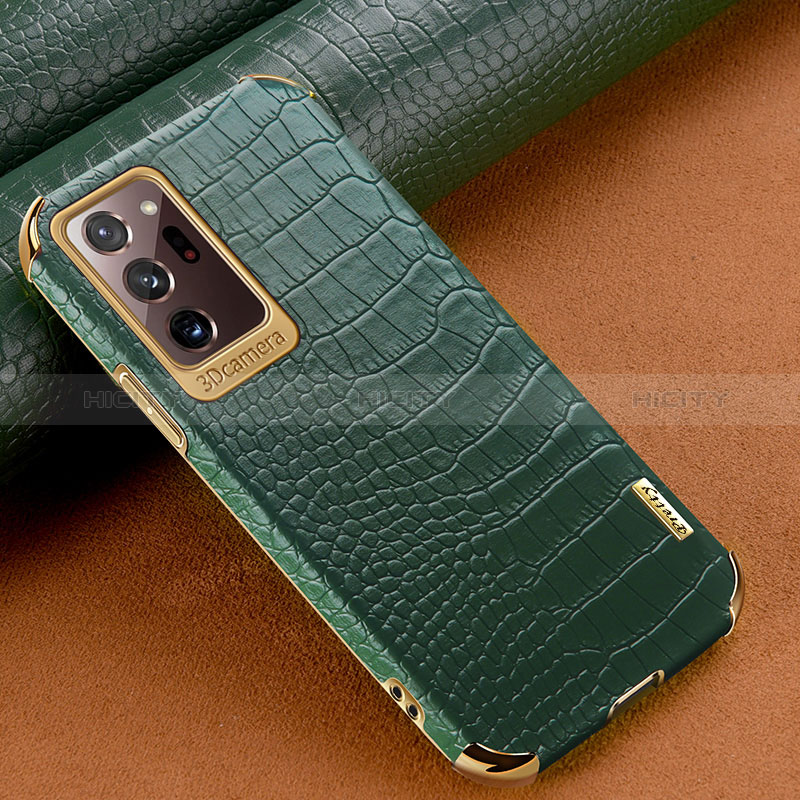 Funda Lujo Cuero Carcasa para Samsung Galaxy Note 20 Ultra 5G Verde