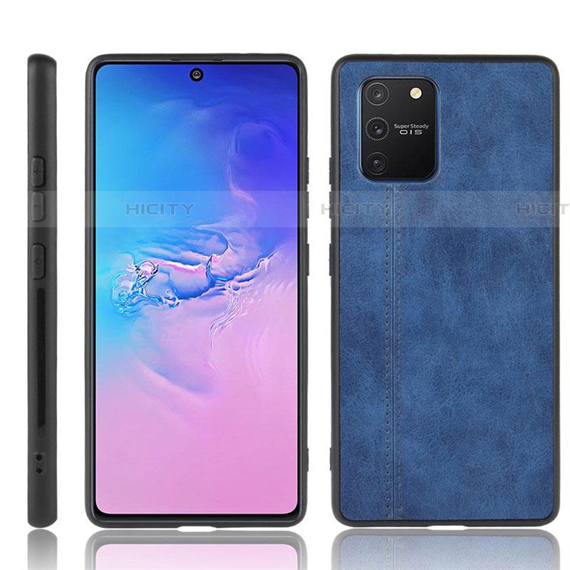 Funda Lujo Cuero Carcasa para Samsung Galaxy S10 Lite Azul