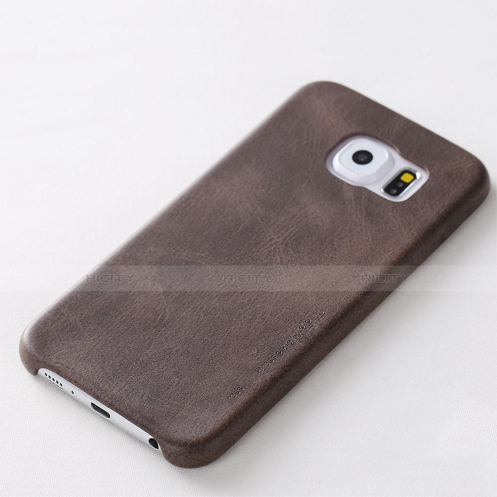 Funda Lujo Cuero Carcasa para Samsung Galaxy S7 Edge G935F