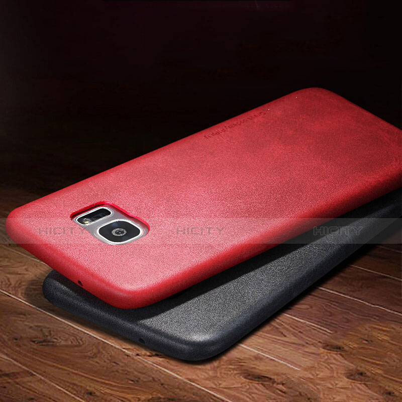 Funda Lujo Cuero Carcasa para Samsung Galaxy S7 Edge G935F