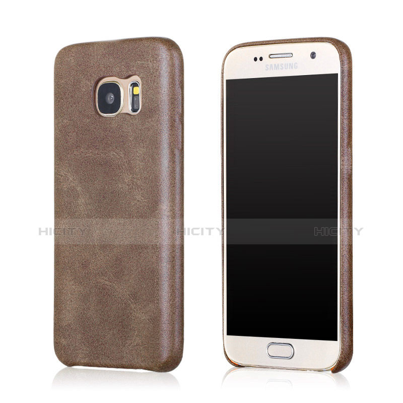 Funda Lujo Cuero Carcasa para Samsung Galaxy S7 G930F G930FD