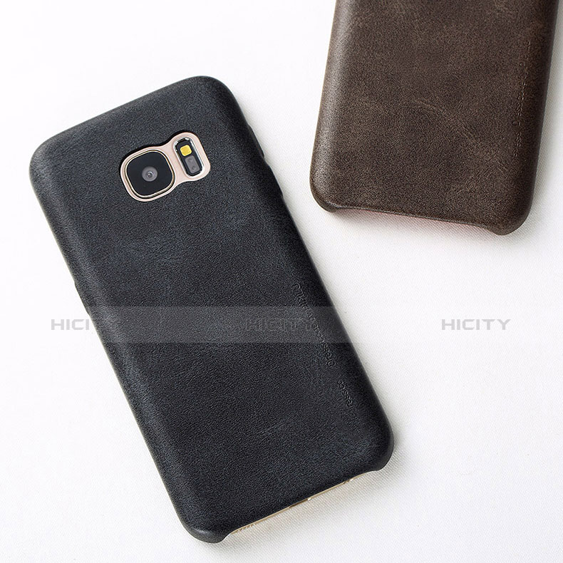 Funda Lujo Cuero Carcasa para Samsung Galaxy S7 G930F G930FD