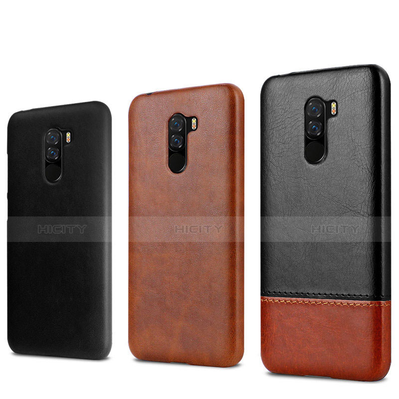 Funda Lujo Cuero Carcasa para Xiaomi Pocophone F1