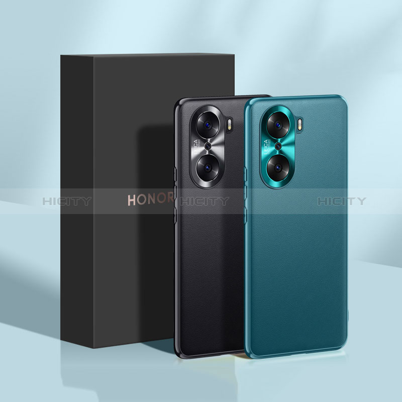 Funda Lujo Cuero Carcasa QK1 para Huawei Honor 60 Pro 5G