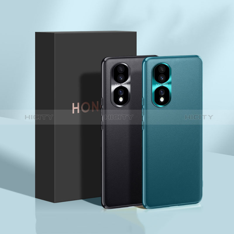 Funda Lujo Cuero Carcasa QK1 para Huawei Honor 80 Pro Flat 5G