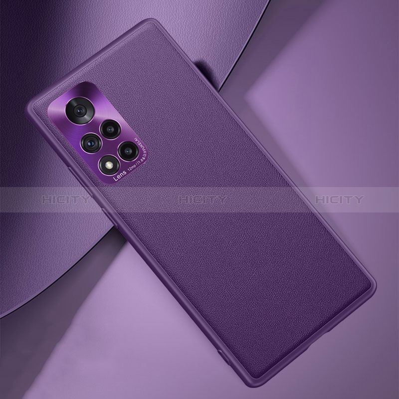 Funda Lujo Cuero Carcasa QK1 para Huawei Honor V40 5G