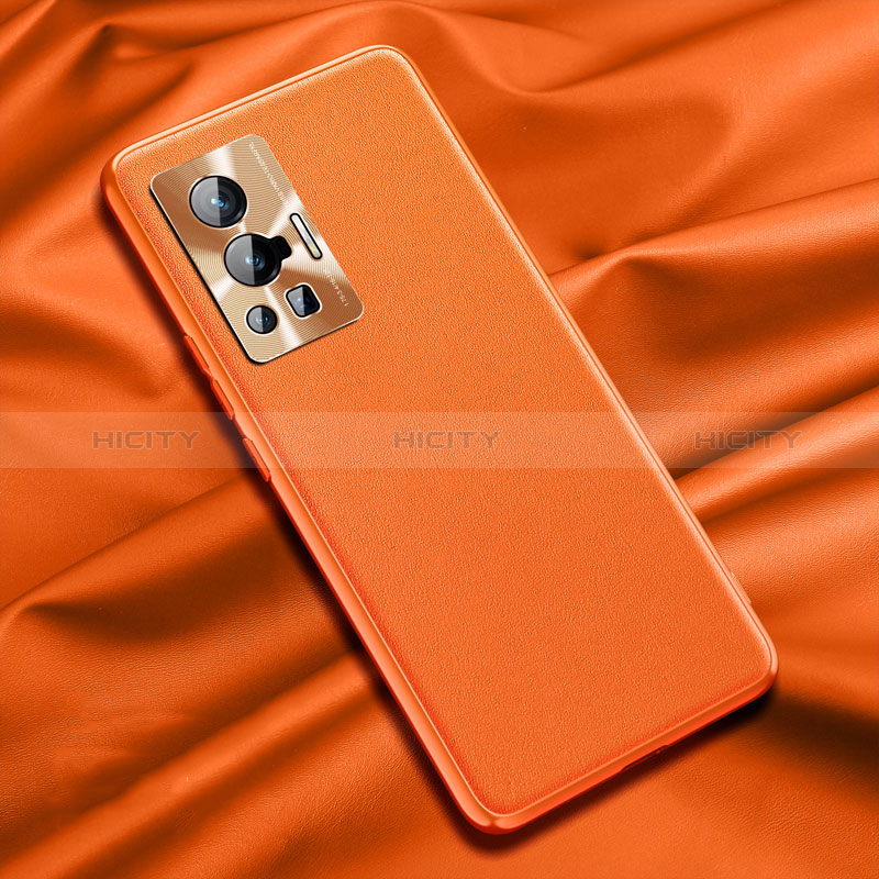 Funda Lujo Cuero Carcasa QK1 para Vivo X70 Pro 5G