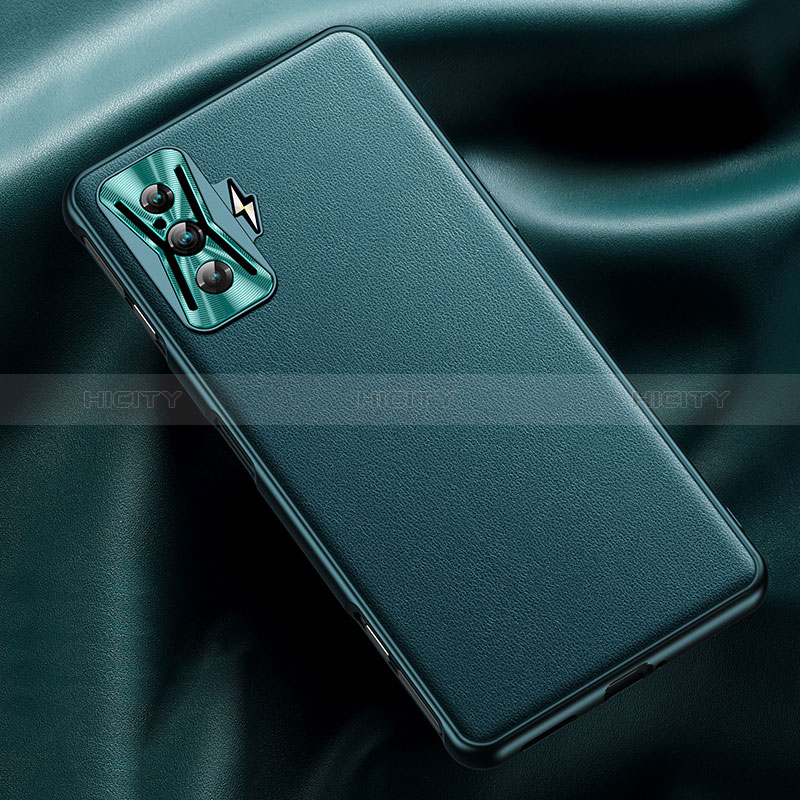 Funda Lujo Cuero Carcasa QK1 para Xiaomi Poco F4 GT 5G Cian