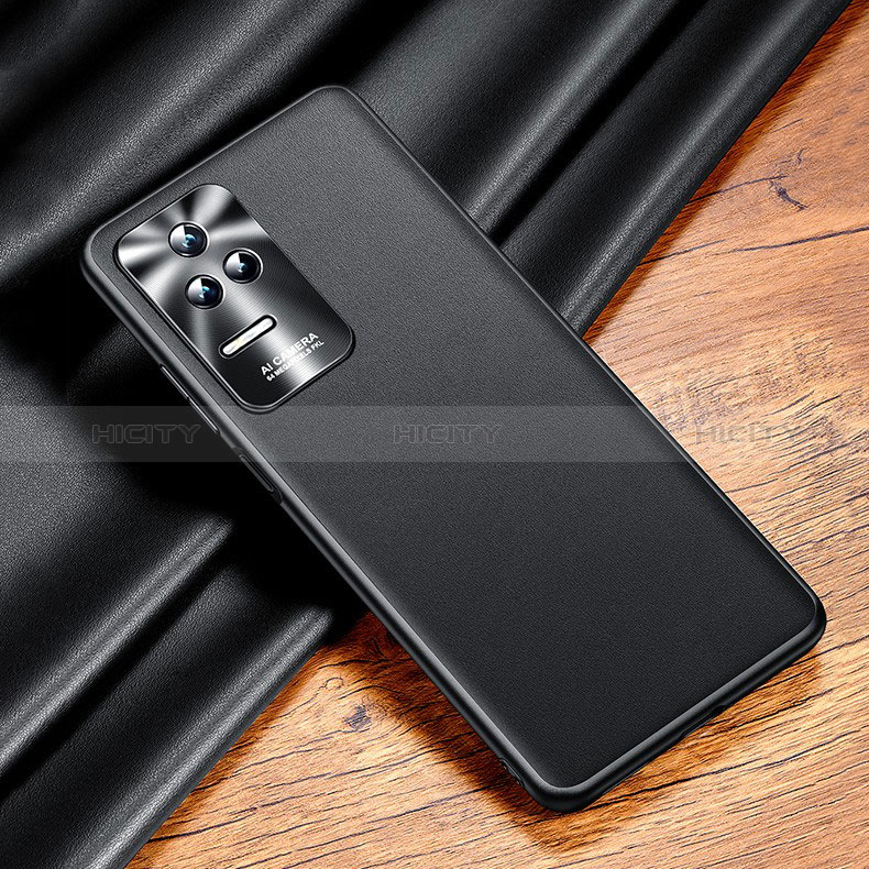 Funda Lujo Cuero Carcasa QK2 para Xiaomi Redmi K50 Pro 5G Negro