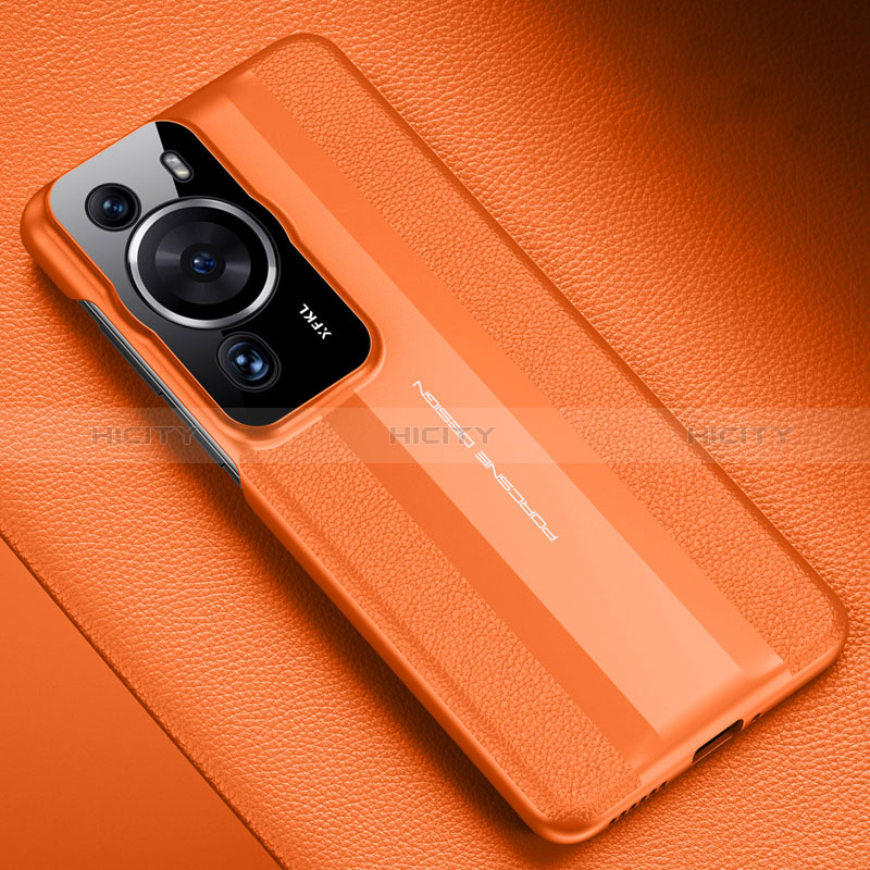 Funda Lujo Cuero Carcasa QK3 para Huawei P60 Pro