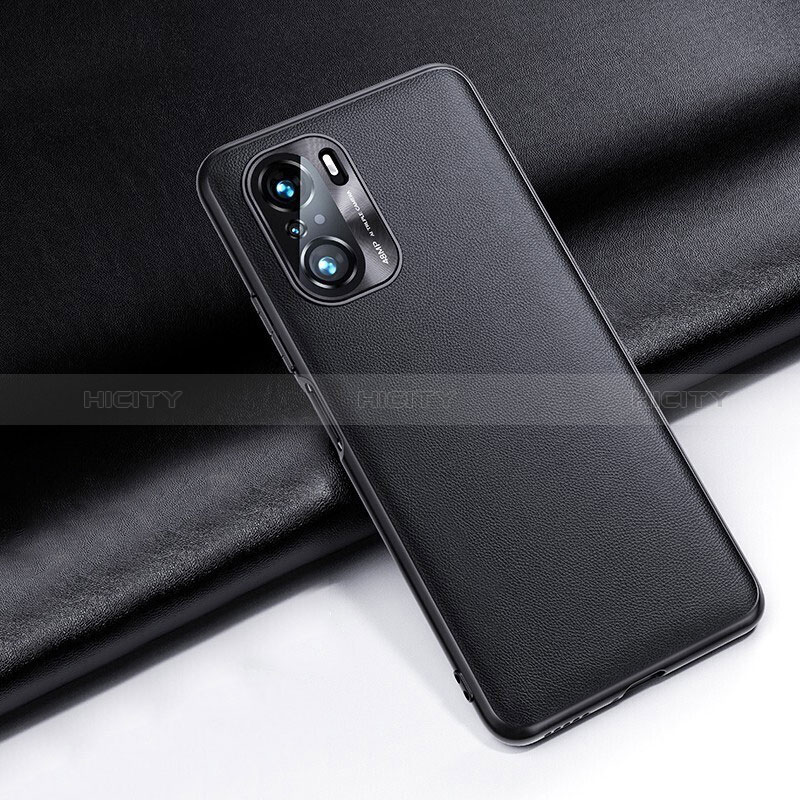 Funda Lujo Cuero Carcasa QK3 para Xiaomi Redmi K40 Pro 5G Negro