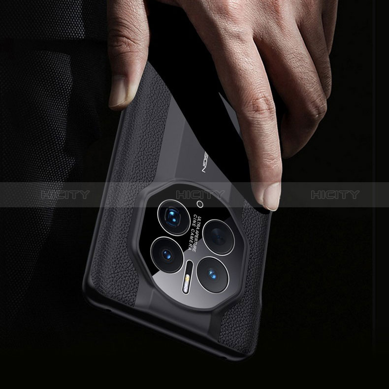 Funda Lujo Cuero Carcasa QK4 para Huawei Mate 50 Pro