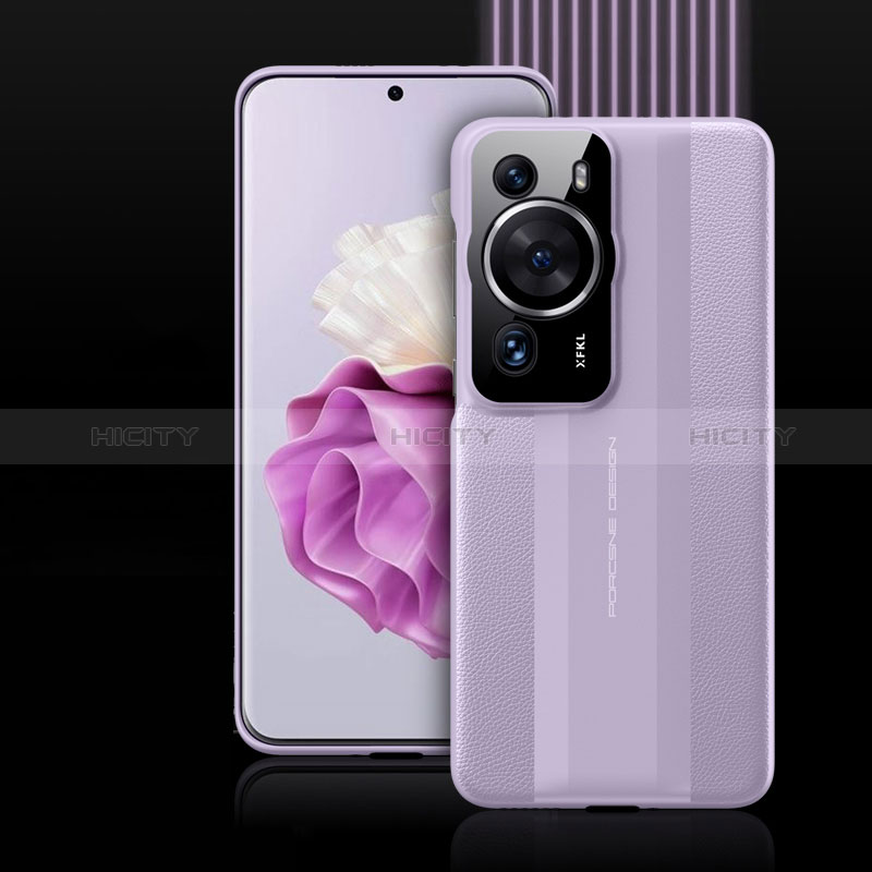 Funda Lujo Cuero Carcasa QK5 para Huawei P60